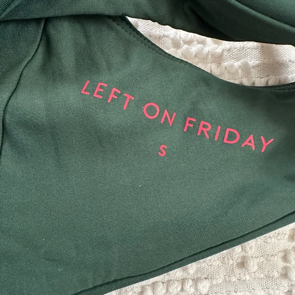 Left on Friday Palm Green Bikini Set - Picture 3 of 3